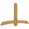 Ekena Millwork Bellingham Rough Sawn Timber Gable Bracket, Western Red Cedar, 84"W x 45"H x 4"D x 6"F, 13/12 Pitch GBW084X45X0406BEL00RWR - alternate 3